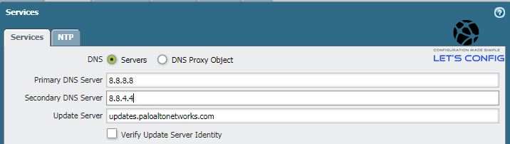 Set DNS config