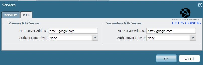 Set NTP Config