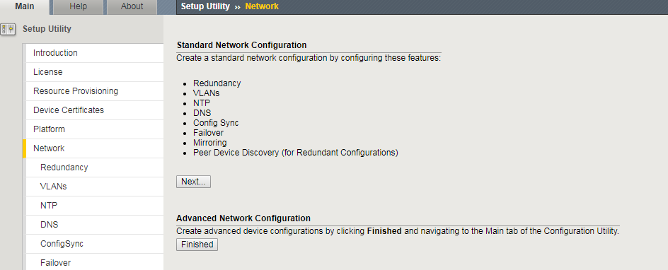 F5 BIG-IP LTM Initial Configuration